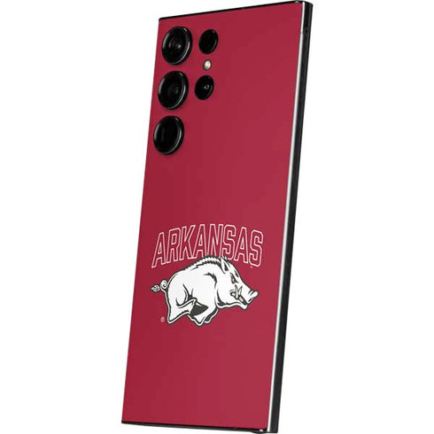 University of Arkansas-Fayetteville Razorbacks Logo Galaxy S25 Ultra Skin